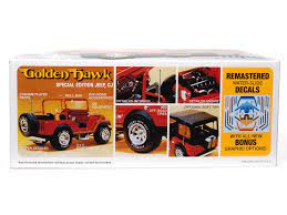 Second Chance 1981 Jeep CJ5 Golden Hawk Skill 2 1:25 Scale Model Kit | MPC986| Round2