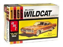 Second Chance 1966 Buick Wildcat Hardtop 3 in 1 Kit 1 1:25 Scale Model Kit | AMT1175| Round2