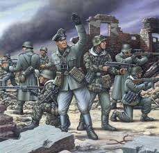 Second Chance German Mechanized Infantrymen WWII 48 parts 1:72 Figure Set | 02584| Revell Model Co.