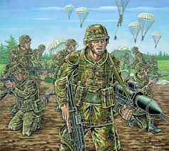 Second Chance German Paratroops WWII 51 parts 1:72 Figure Set | 02521 | Revell Model Co.