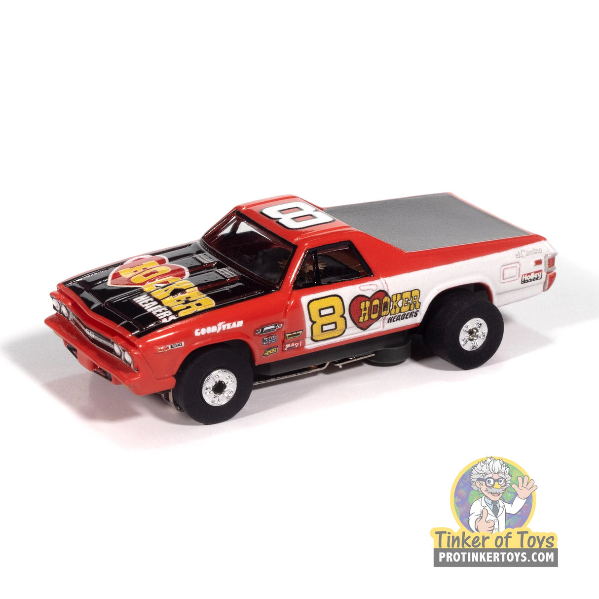 Thunderjet 1969 Chevy El Camino (Red & White) | SC422 | Auto World