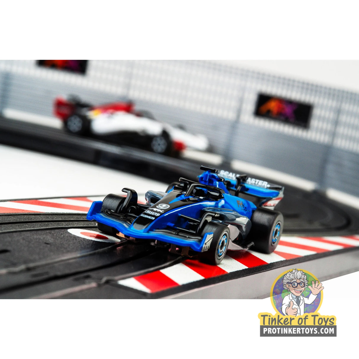 Goliath Raceway 65-Foot Mega G+ HO Slot Car Track Set w/Tri-Power Pack | 21046 | Afx/Racemasters