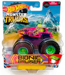 Hot Wheels Monster Trucks W/ Re-Crushable Car | FYJ44 | Mattel