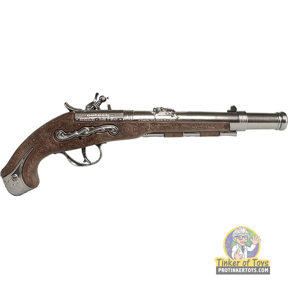 Pirate’s Island Replica Flintlock Pistol Die Cast Metal | 94/0 | Gonher