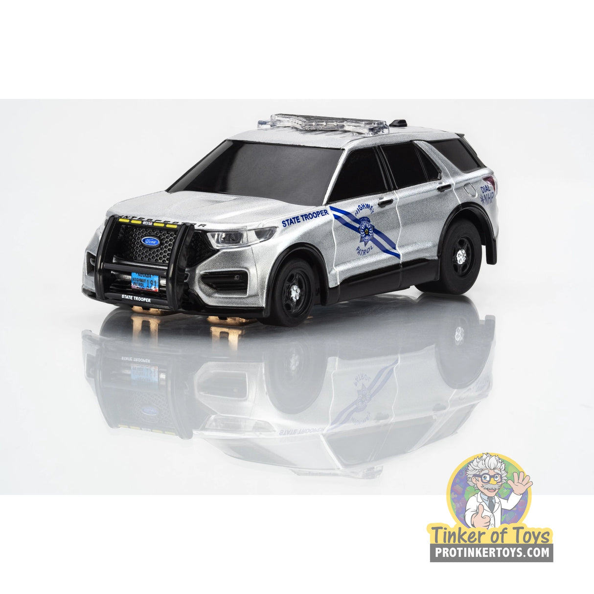 Police Interceptor NHP with LED Flashing Lights | 22105 | AFX/Racemasters