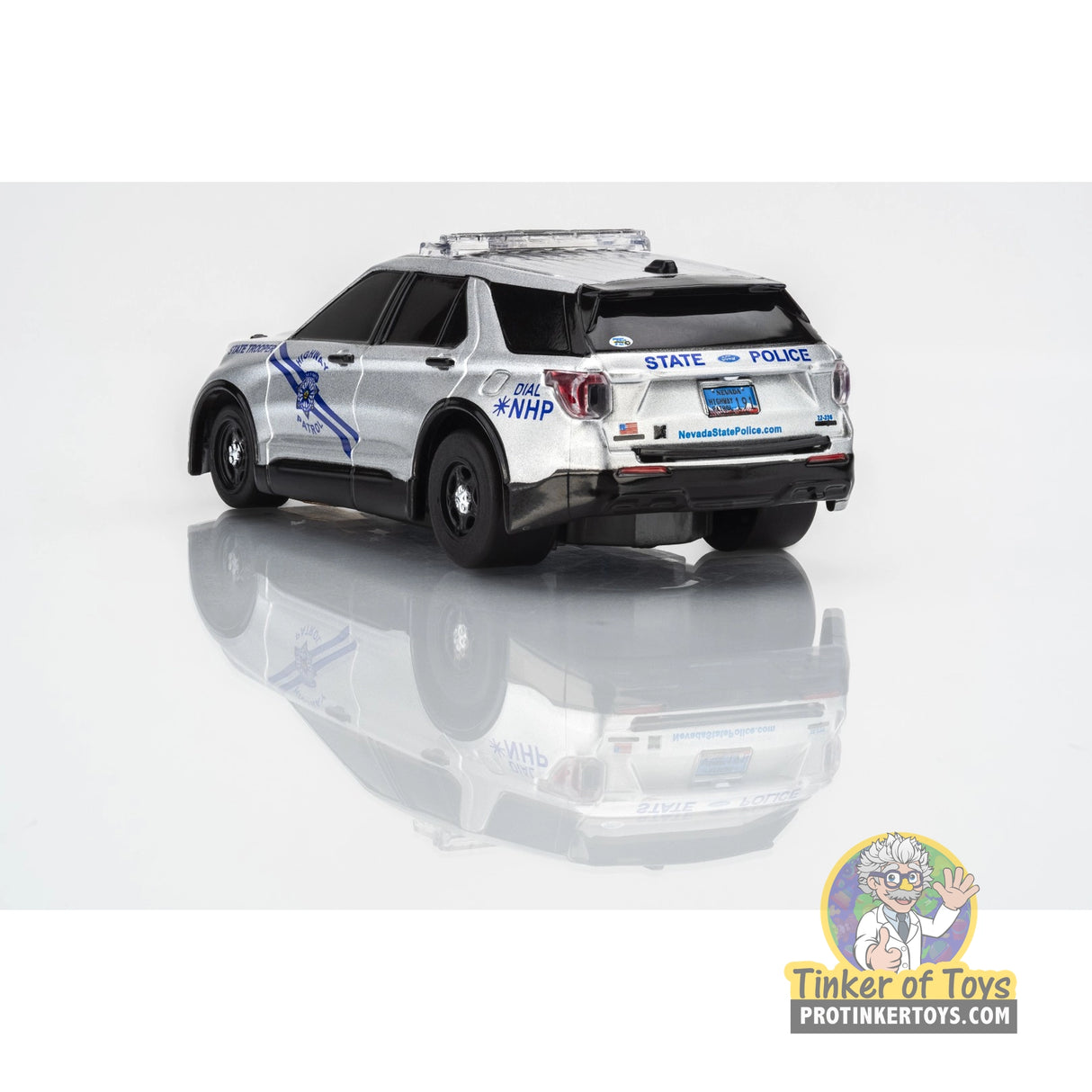 Police Interceptor NHP with LED Flashing Lights | 22105 | AFX/Racemasters