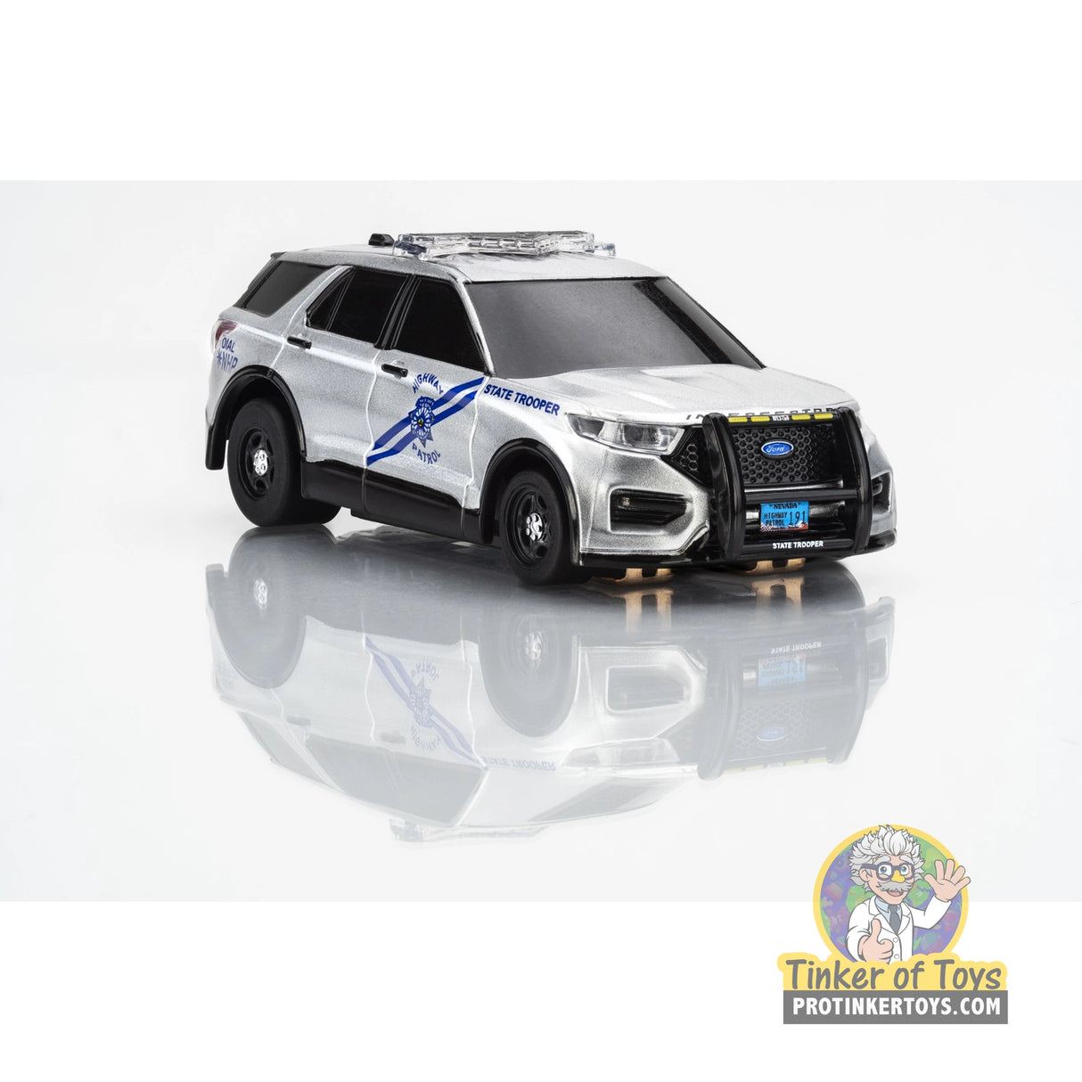 Police Interceptor NHP with LED Flashing Lights | 22105 | AFX/Racemasters