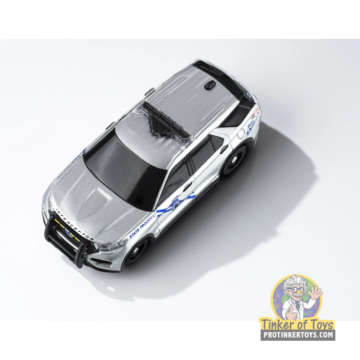 Police Interceptor NHP with LED Flashing Lights | 22105 | AFX