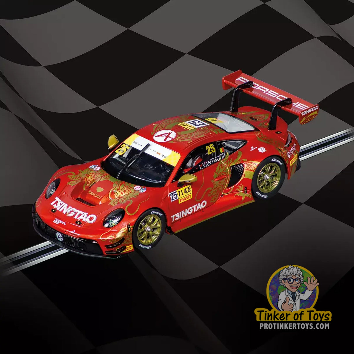 Porsche 911 GT3 R "Absolute Racing, No.25" Macao GP 2024 | 20027820 | Carrera Evolution