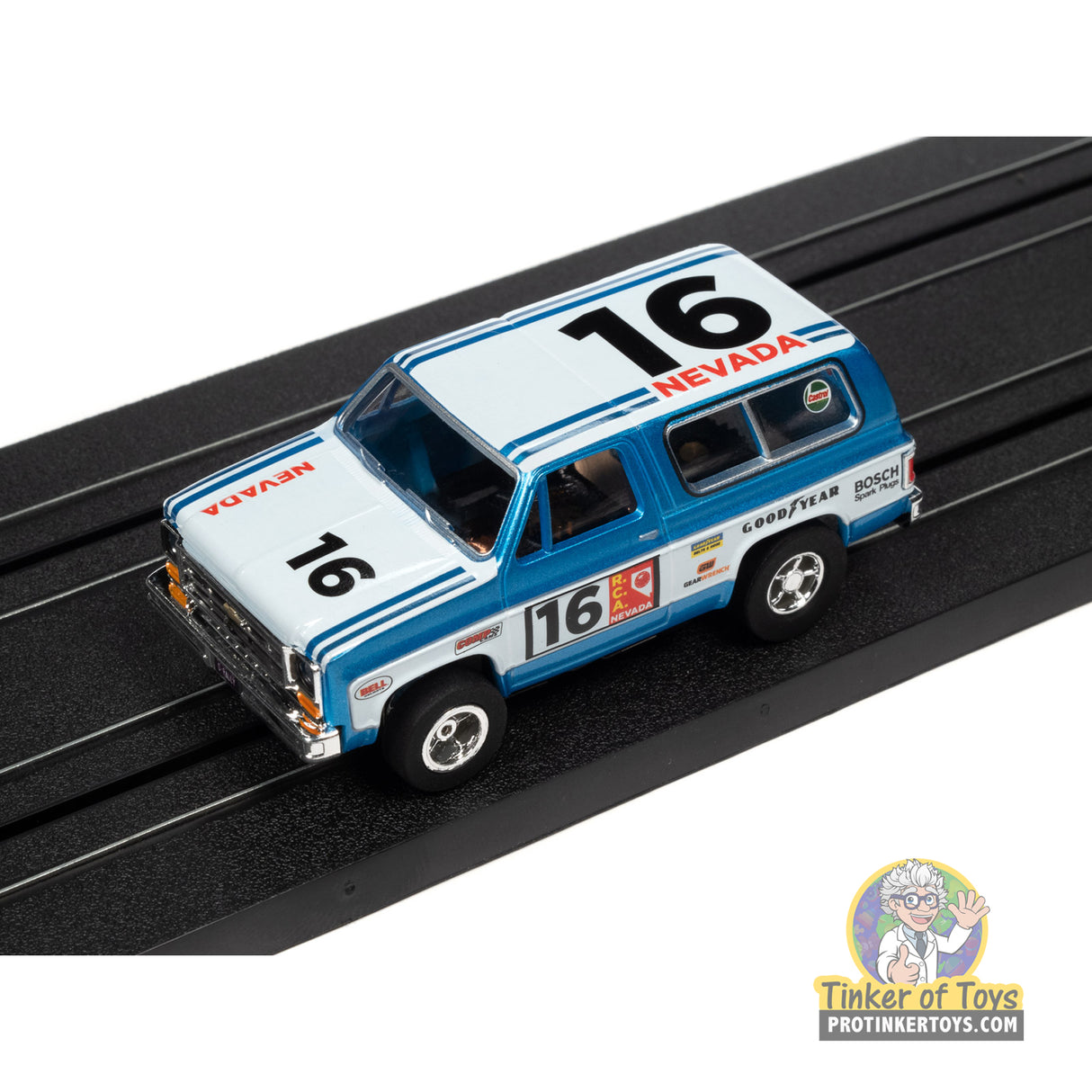 Xtraction 1977 Chevrolet Blazer (Blue, White) 4A | SC393 | Auto World