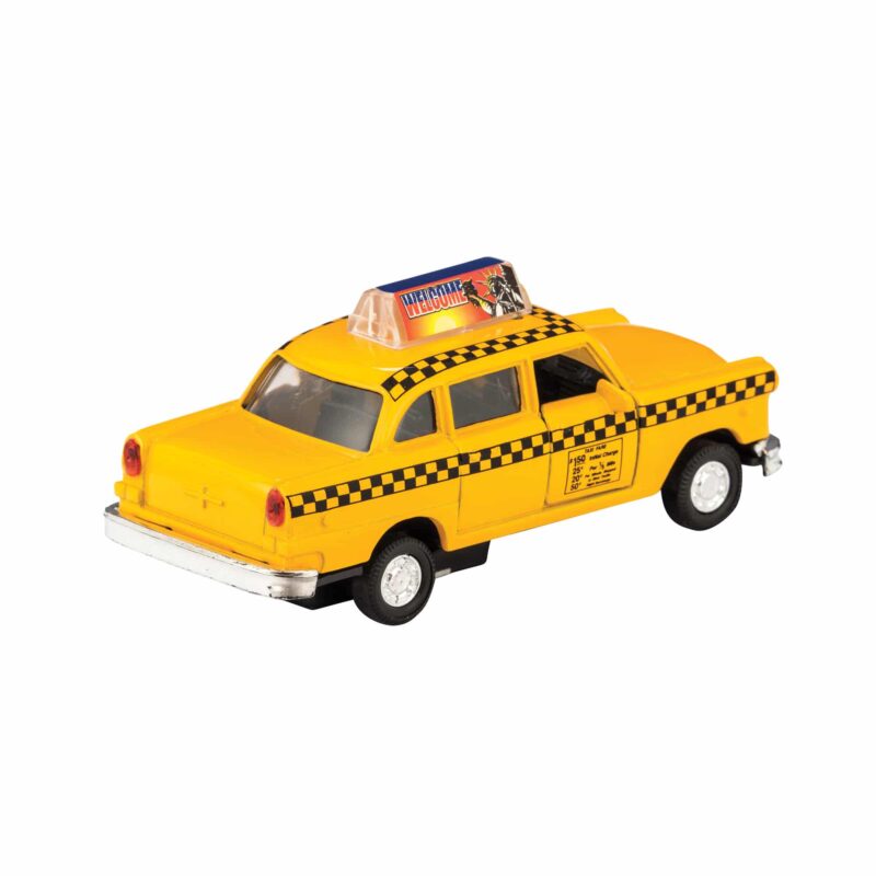 Diecast Taxi, Pull-Back | DCT | Schylling
