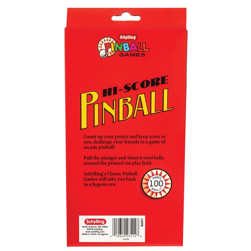 Hi-Score Pinball | HSPB | Schylling