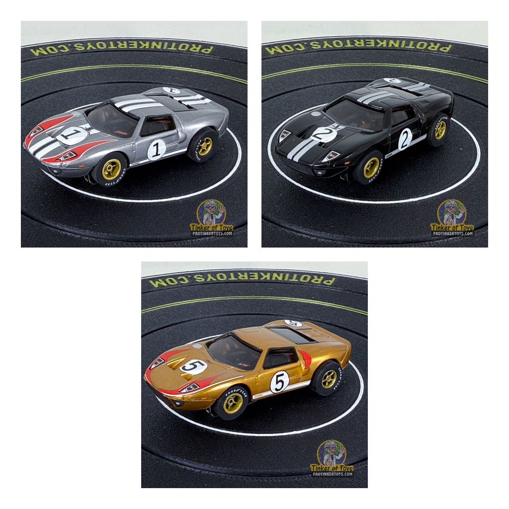 Auto World 2005 Ford GT Tribute 3-Car Bundle bundle collage