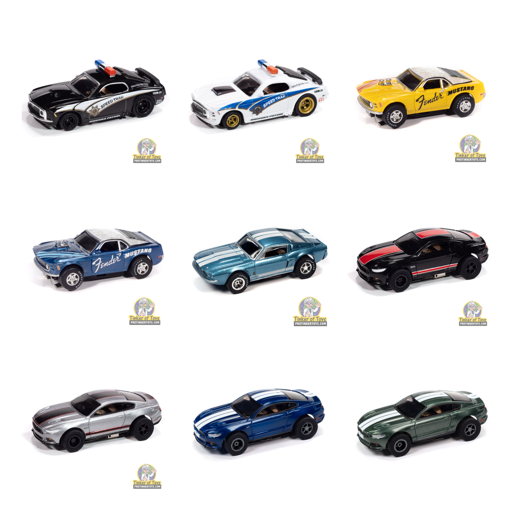 Ford Mustang super bundle nine cars bundle collage