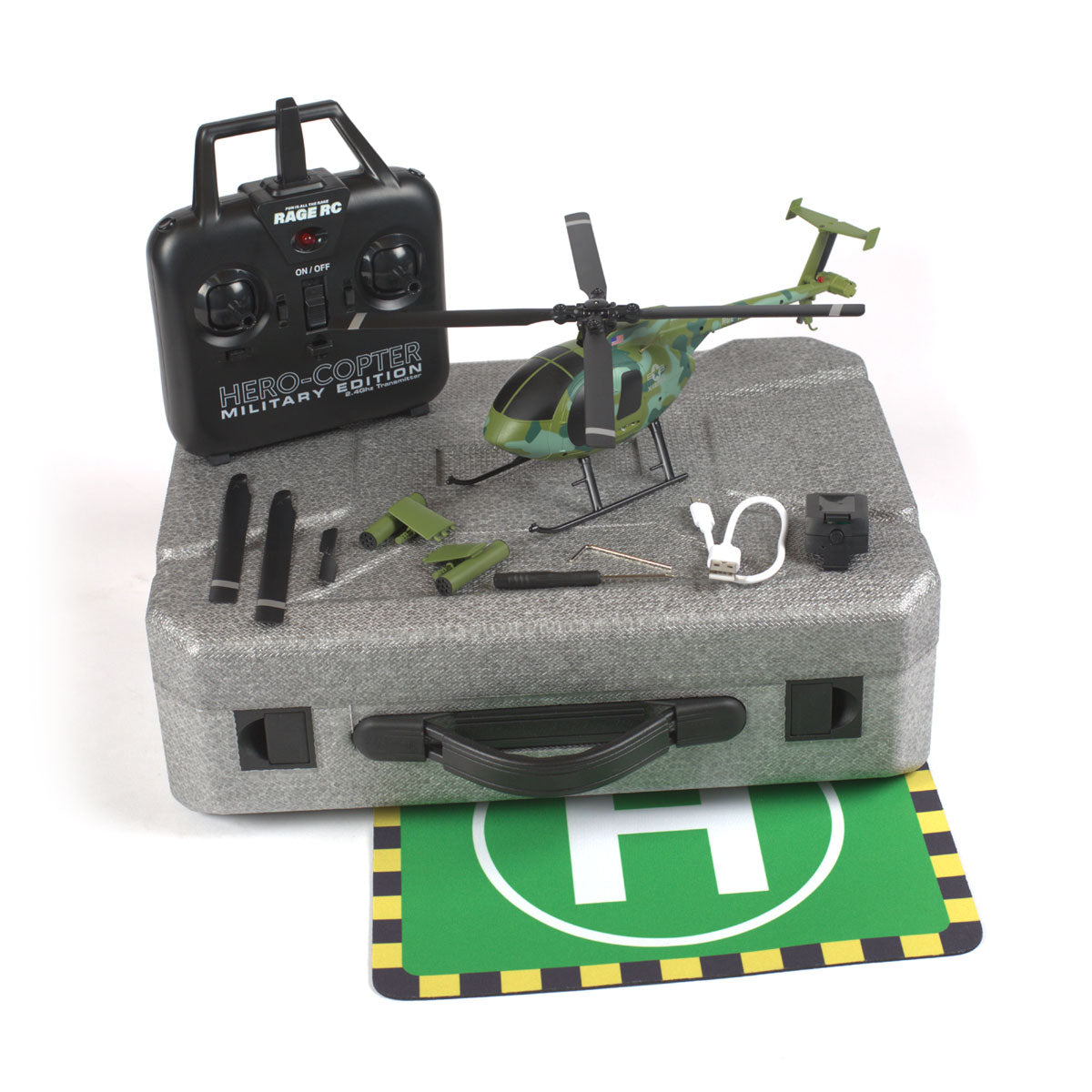 Hero-Copter Marine, 4-Blade RTF Heli; | RGR6101 | Rage RC