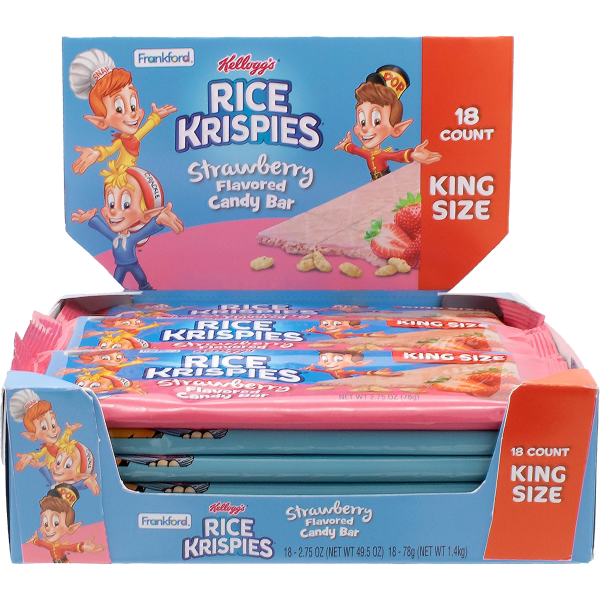 Rice Krispies Strawberry Candy Bar | W11359 | Mountain Sweets