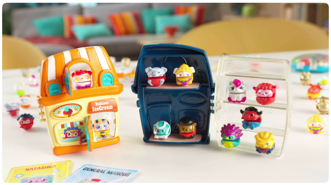 Bbubbieez House Assorted Colors with 3 pcs |15008 | Jupiter Creations