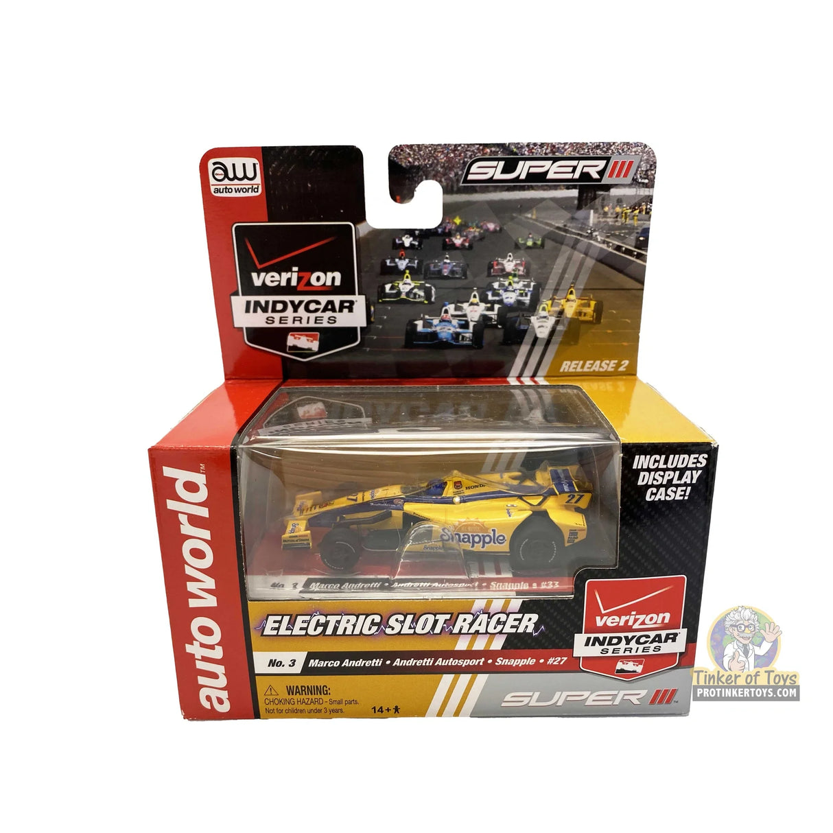 Super III IndyCar — Marco Andretti (Andretti Autosport / Snapple #27) 3 | SC306 | Auto World — product view