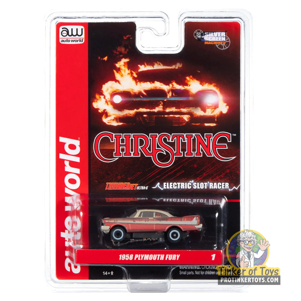 1958 Plymouth Fury – Christine (For Sale/Dirty) - Thunder-jet 1 | SC358 | Auto World — package view