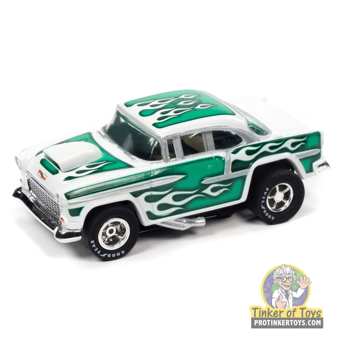 1955 Chevy Bel Air - Green / White 4A | SC373 | Auto World — product view