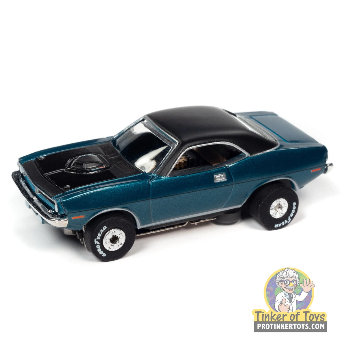 1970 Plymouth Cuda (Blue) 6B | SC377 | Auto World — product view