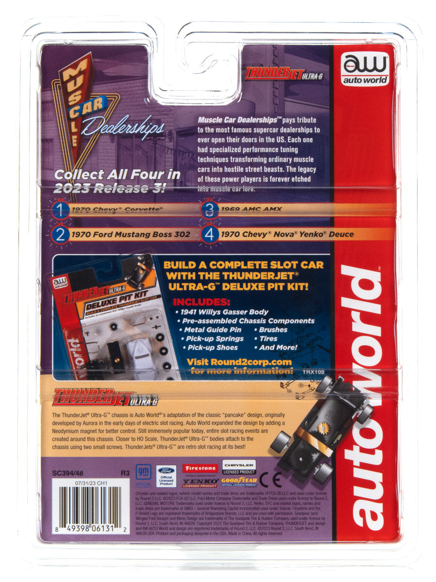 Thunderjets 2023 Release 2 - Muscle Car Dealership | SC394 | Auto World