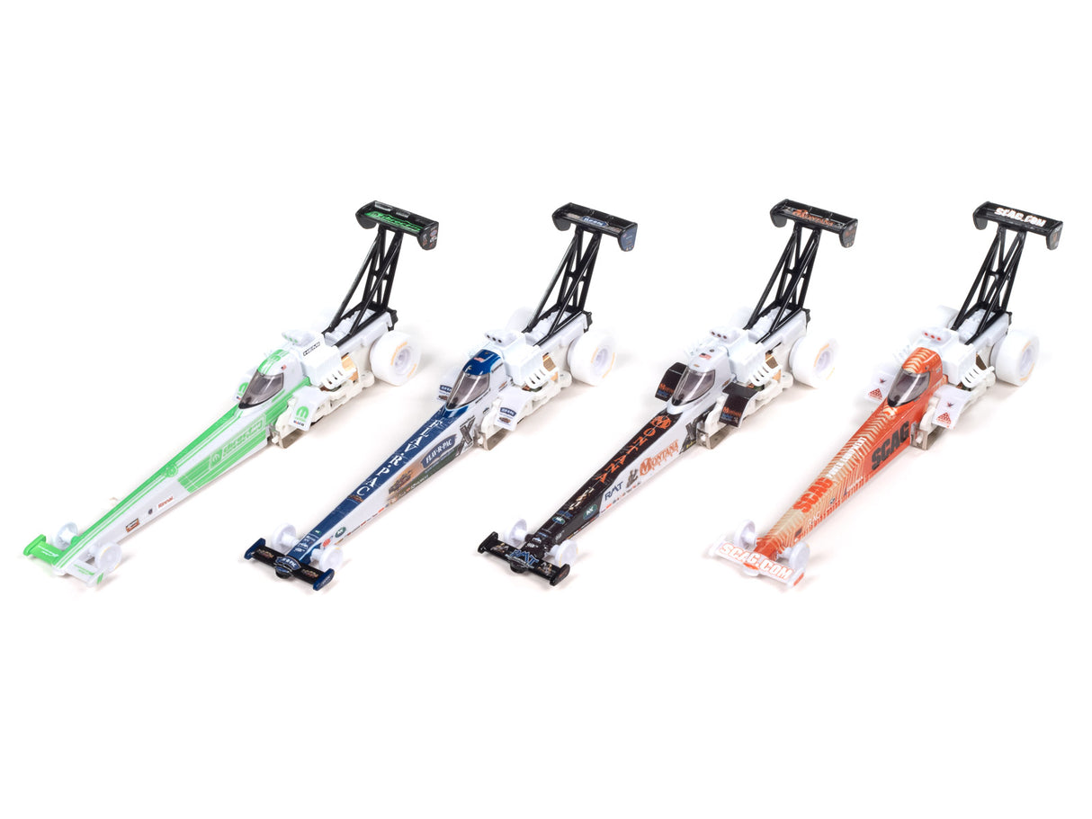 iWheel 4Gear NHRA Top Fuel Dragsters Slot Cars | SC398 | Auto World