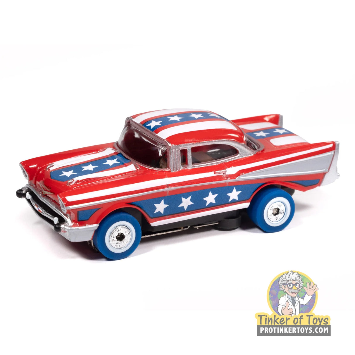 Thunderjet 1957 Chevy Bel Air (Red, Blue & White) 1B | SC430 | Auto World