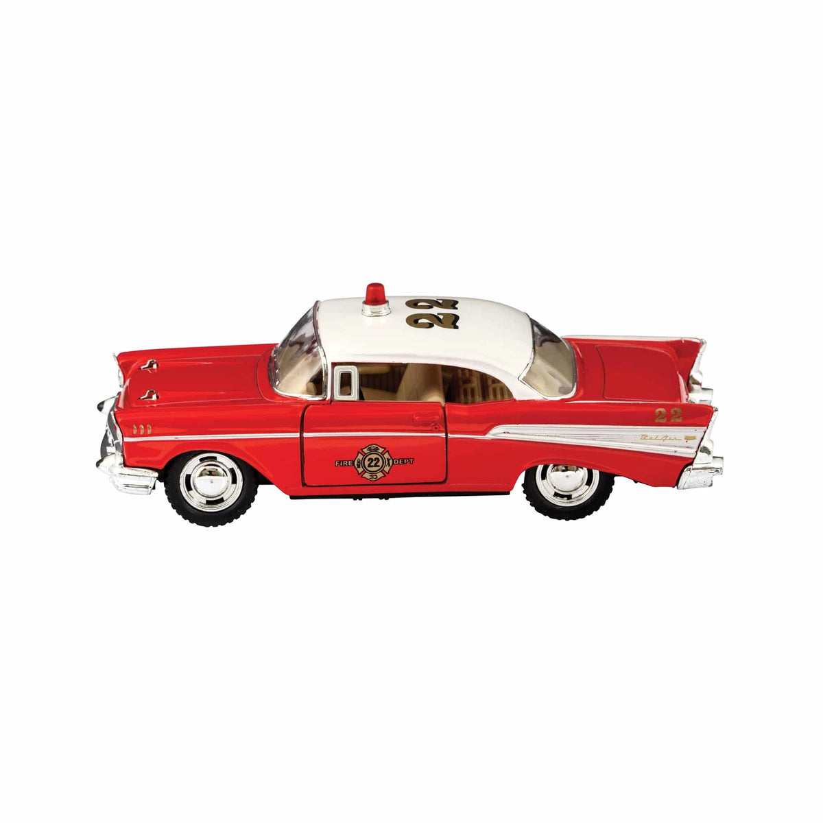 Diecast Fire/Police Chevrolet Bel Air product image 5