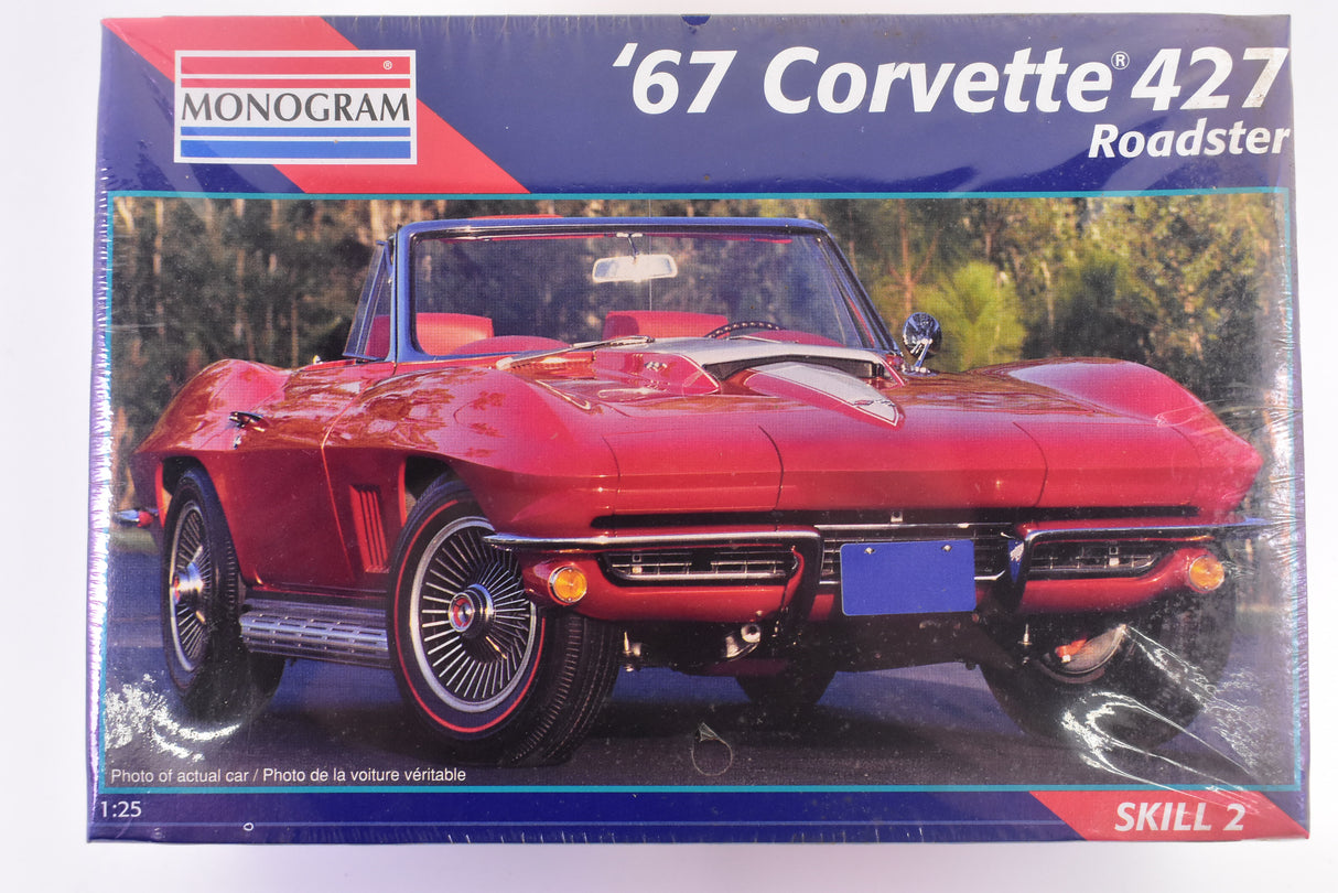Second Chance 1967 Corvette 427 Roadster 1:25 Scale | 2968 | Monogram
