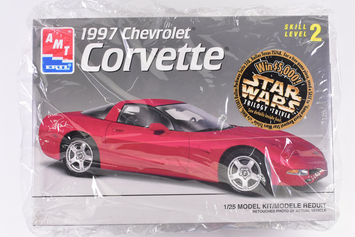 Vintage | 1997 Chevrolet Corvette 1:25 Scale | 8327 | AMT/ERTL