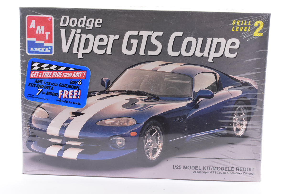 Second Chance Dodge Viper GTS Coupe 1:25 Scale | 8053 | AMT/ERTL