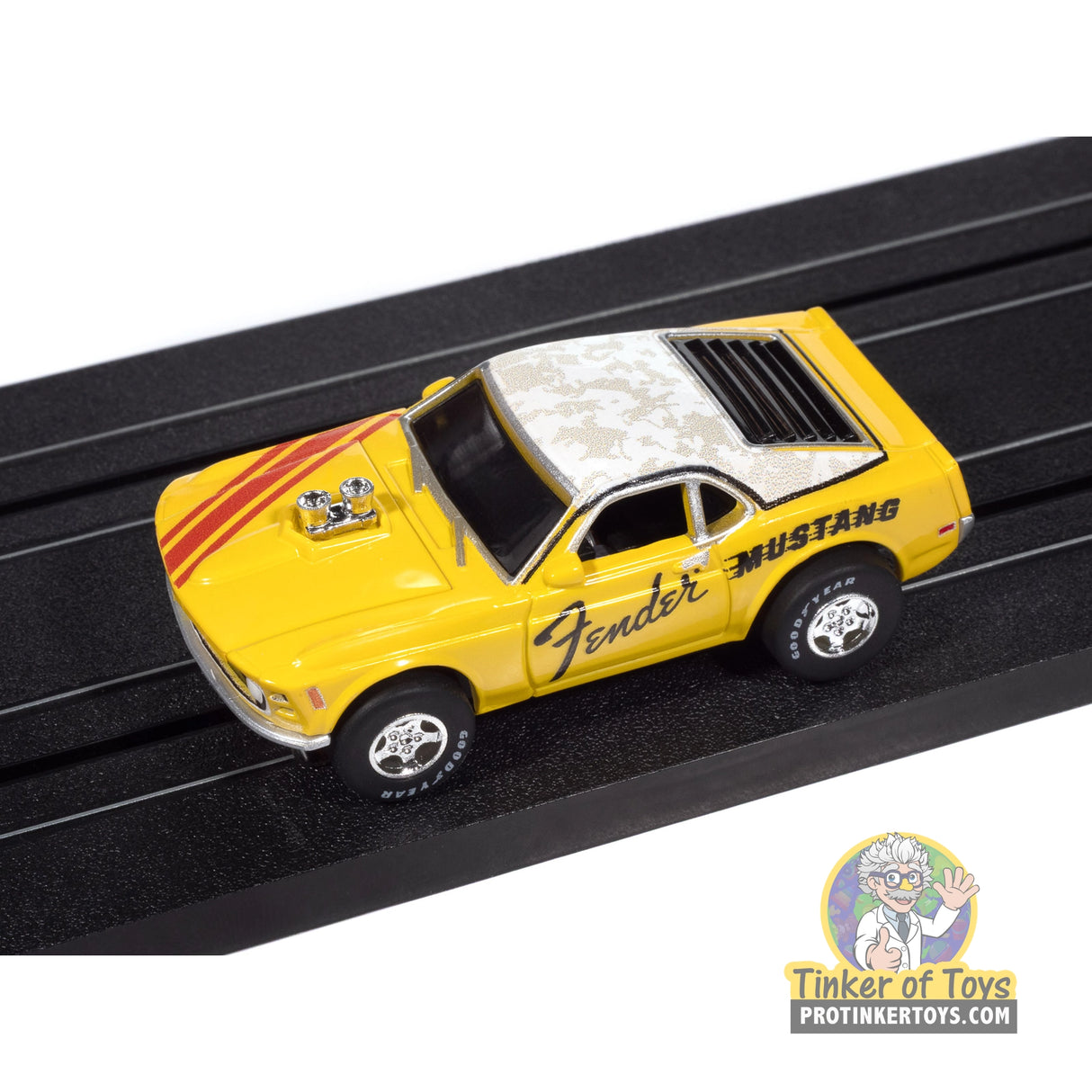 Super III 1970 BOSS Mustang Fender (Yellow) 4B | SC419 | Auto World