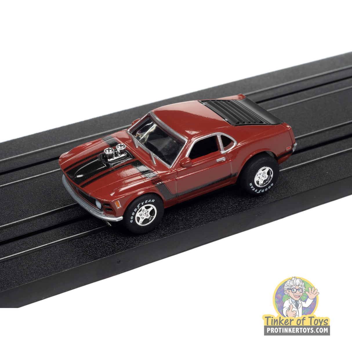 Super III 1970 Ford Boss Mustang (Red) 2B | SC383 | Auto World