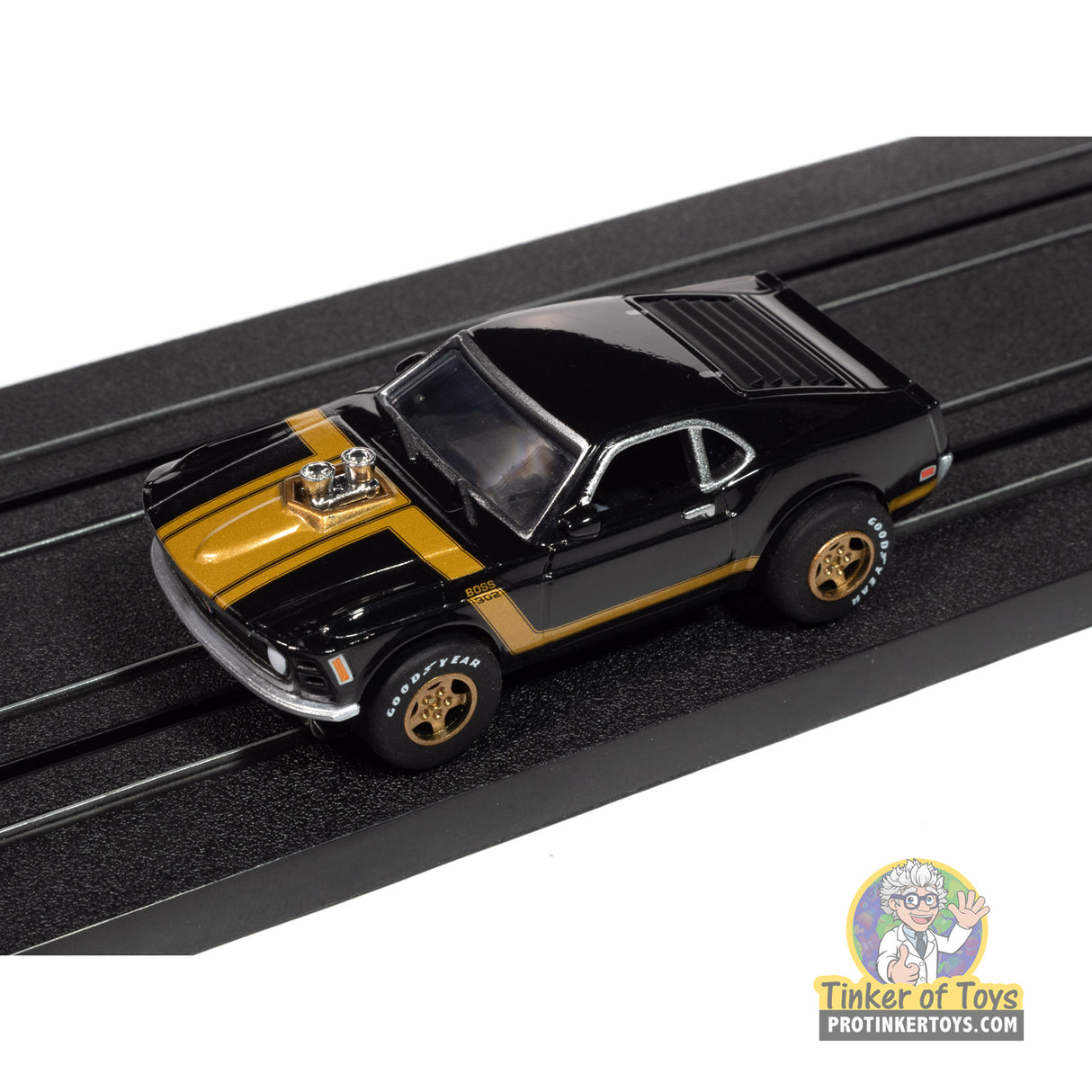 Super III 1970 Ford Mustang (Black) 1B | SC413 | Auto World