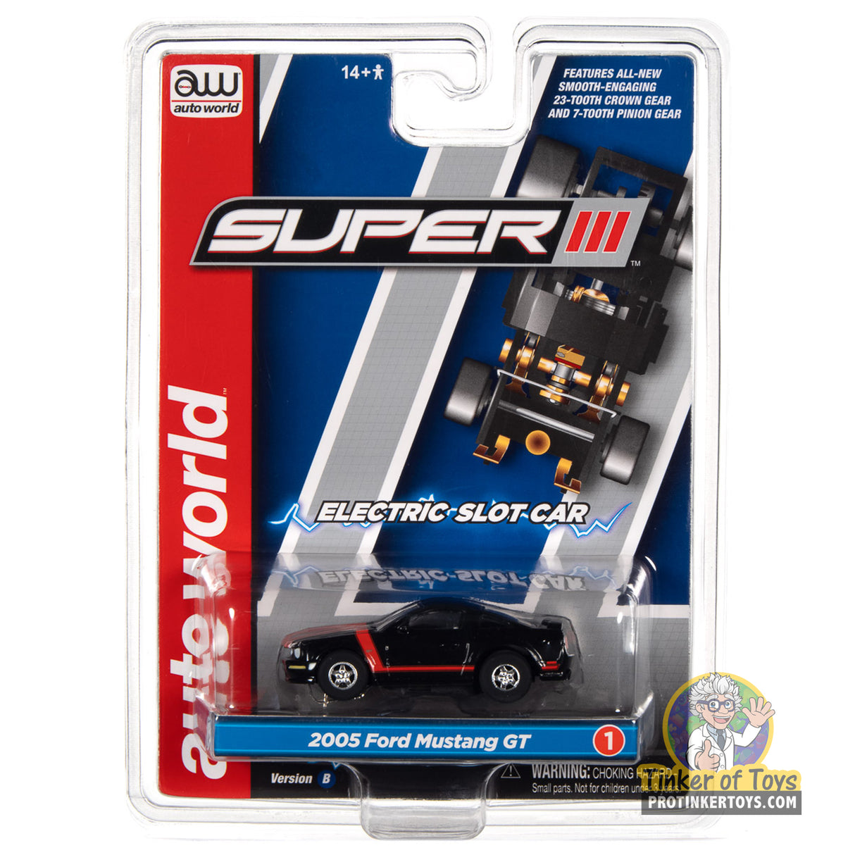 Super III 2005 Ford Mustang GT (Black) 1B | SC383 | Auto World