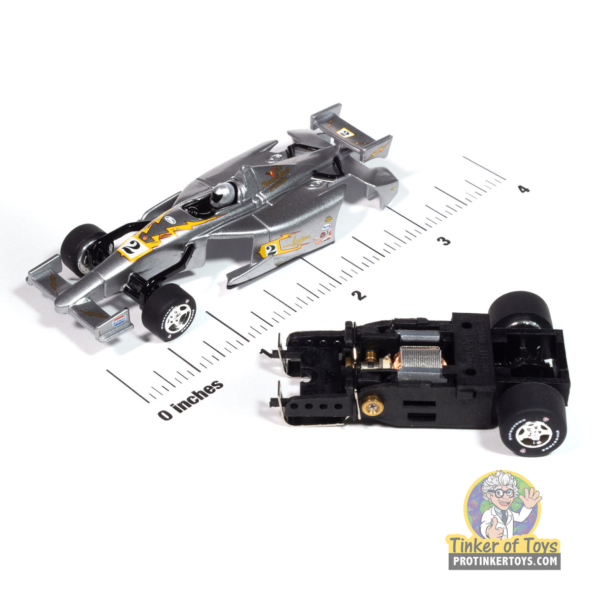 Super III 2014 Indy Car Johnny Lightning Special #2 (Gray) 2B | SC413 | Auto World