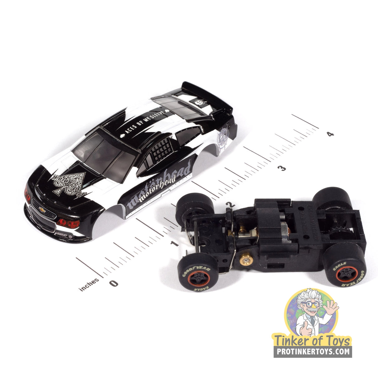 Super III 2015 Chevy SS Motorhead (White/Black)) 3A | SC419 | Auto World