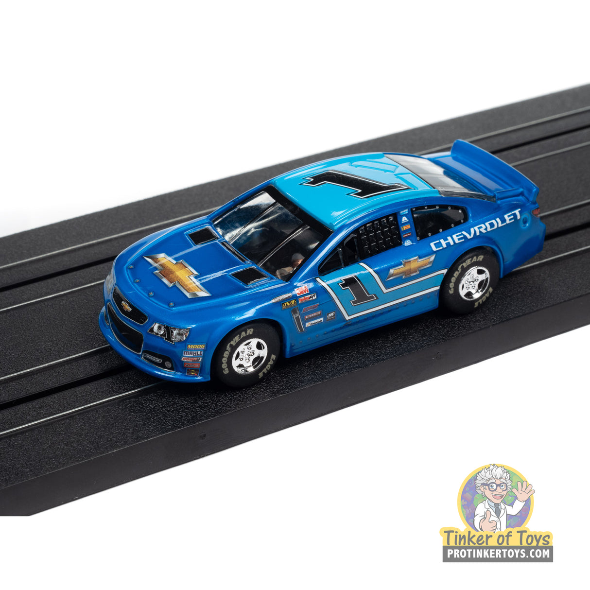 Super III 2015 Chevy SS Stock Car (Blue) 3B | SC383 | Auto World
