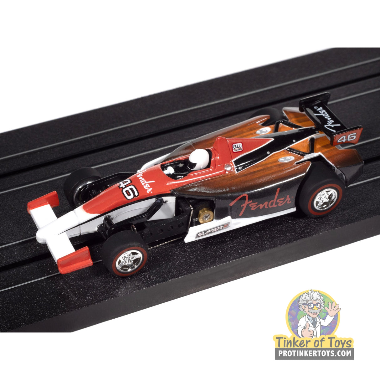 Super III Indy Car Fender (Red Top) 1A | SC419 | Auto World