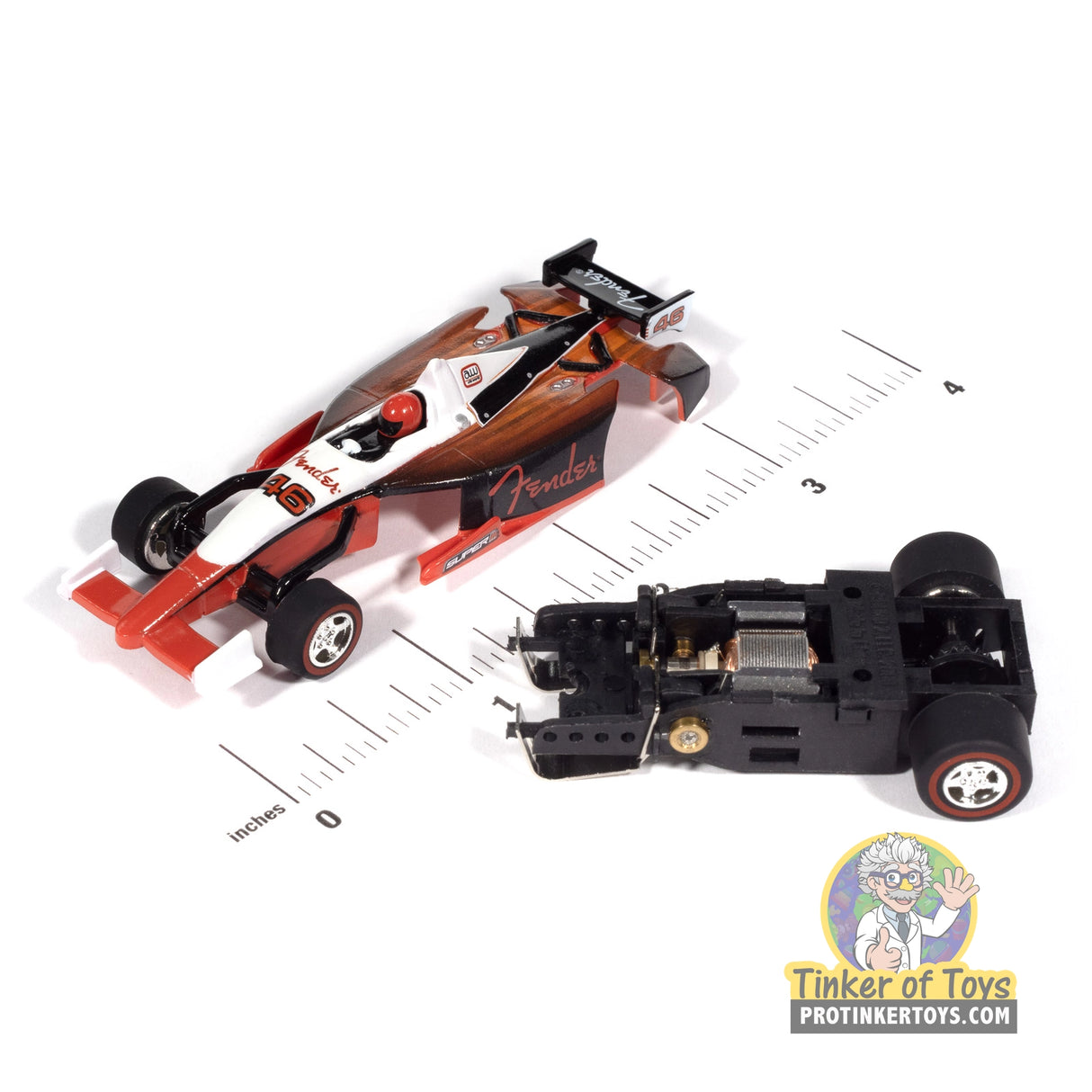 Super III Indy Car Fender (White Top) 1B | SC419 | Auto World