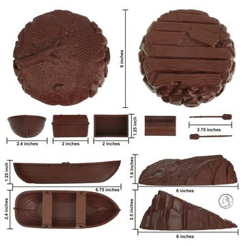 Terrain Set 7pc | 07700 | Tim Mee Toys