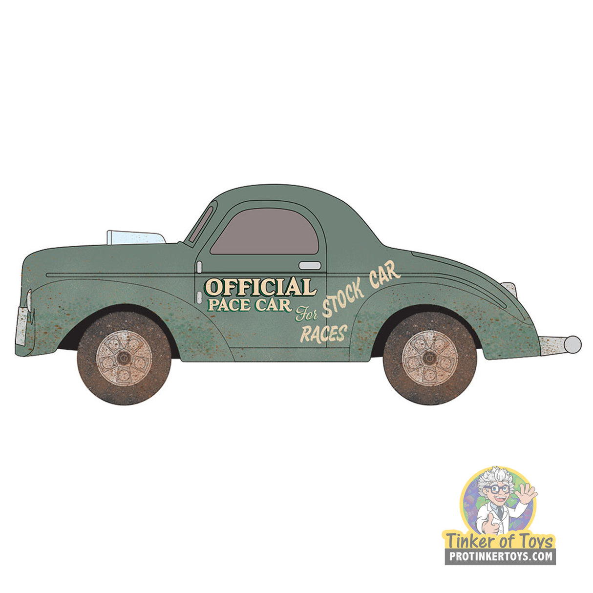 Thunderjet 1941 Willys Coupe (Green) 1A | SC416 | Auto World