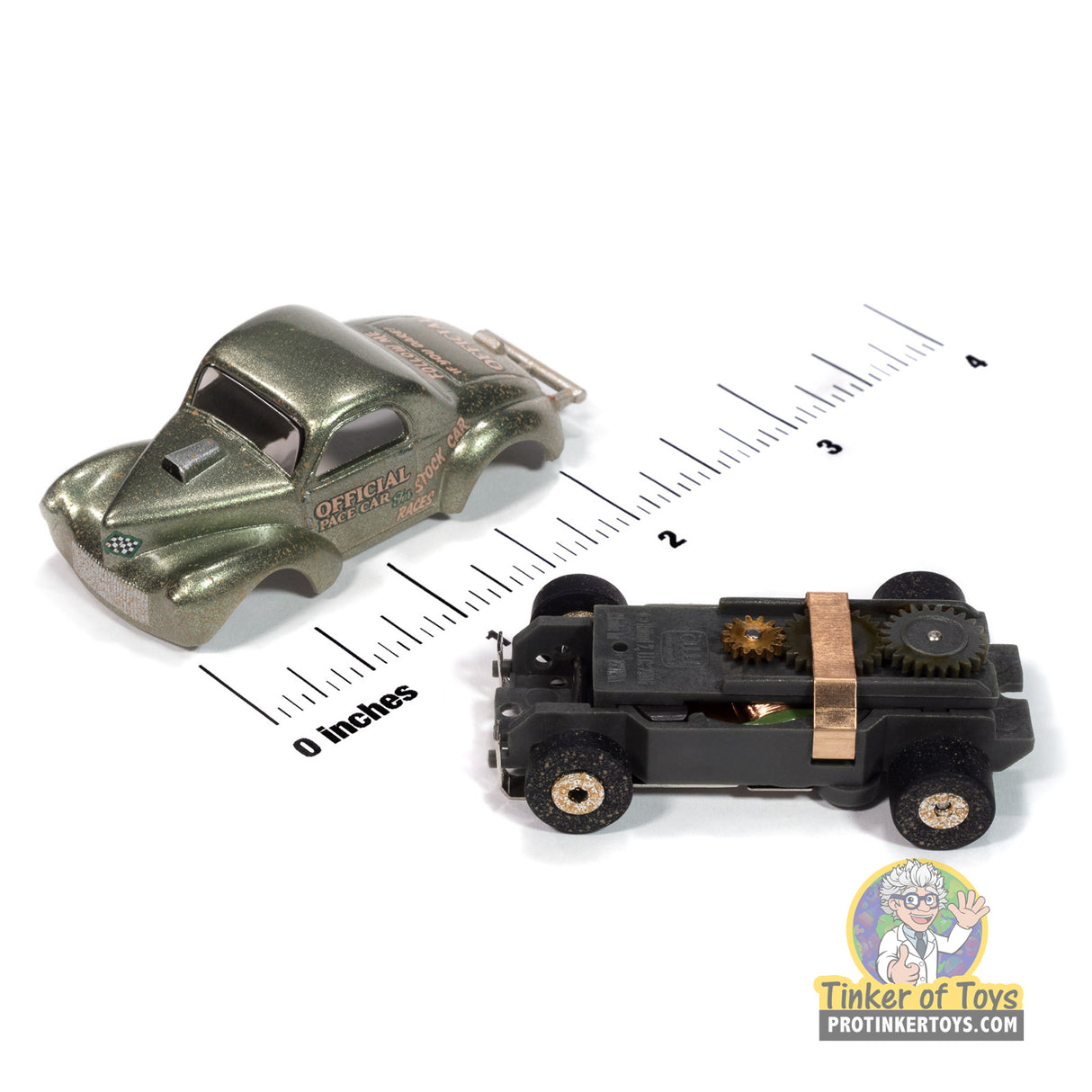 Thunderjet 1941 Willys Coupe (Green) 1A | SC416 | Auto World