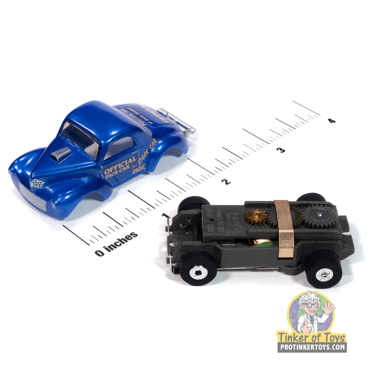 Thunderjet 1941 Willys Coupe (Metallic Blue) 1B | SC416 | Auto World