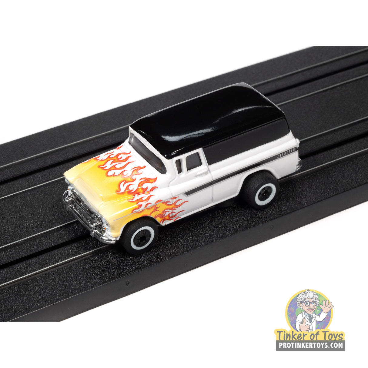 Thunderjet 1957 Chevrolet Suburban (White) 6A | SC392 | Auto World