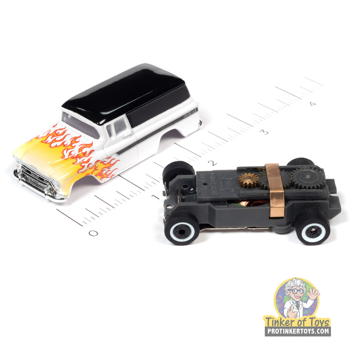 Thunderjet 1957 Chevrolet Suburban (White) 6A | SC392 | Auto World