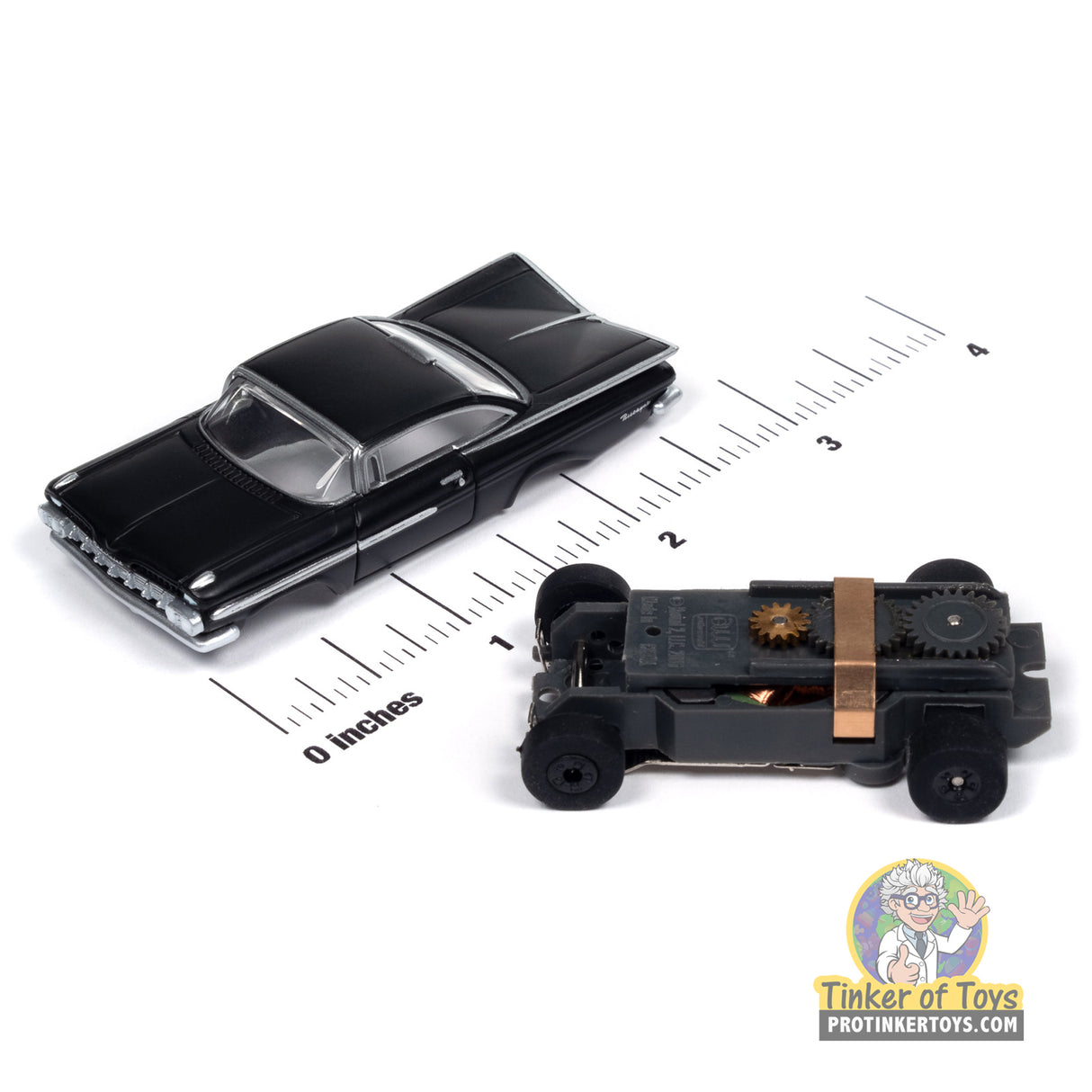 Thunderjet 1959 Chevy Impala (Gloss Black) 3B | SC408 | Auto World