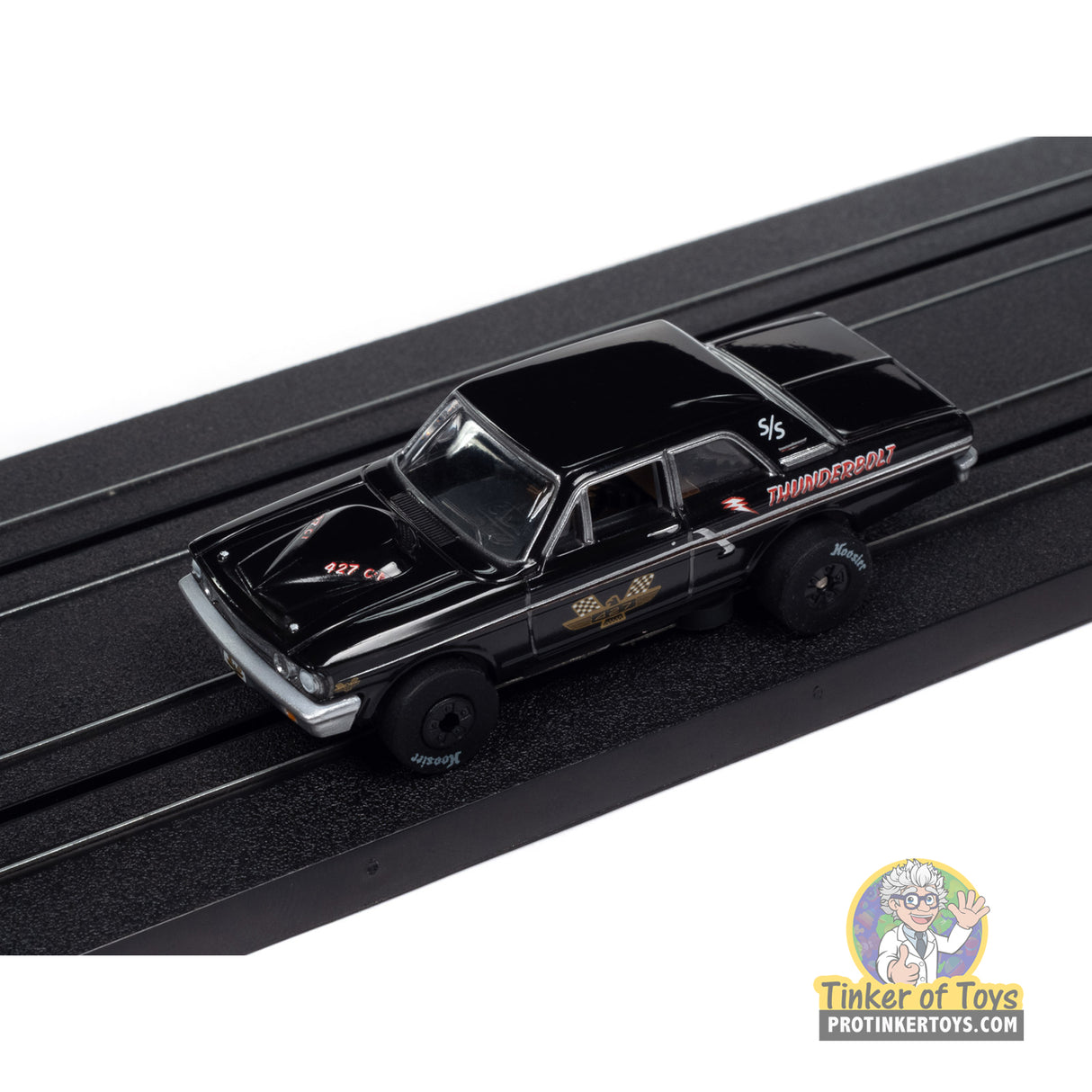 Thunderjet 1964 Ford Thunderbolt (Gloss Black, 427 Graphics) 2A | SC408 | Auto World