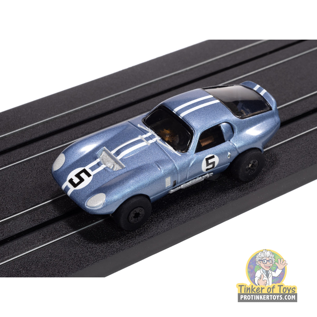 Thunderjet 1965 Shelby Cobra Daytona Coupe (Metallic Blue) A | SC415 | Auto World